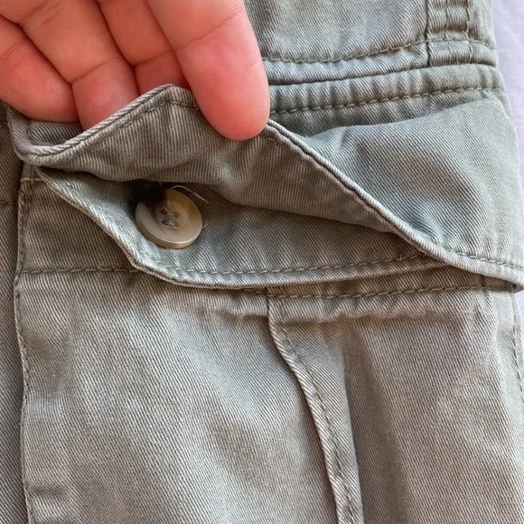 Basic Red Cargo Shorts - Picture 2 of 7